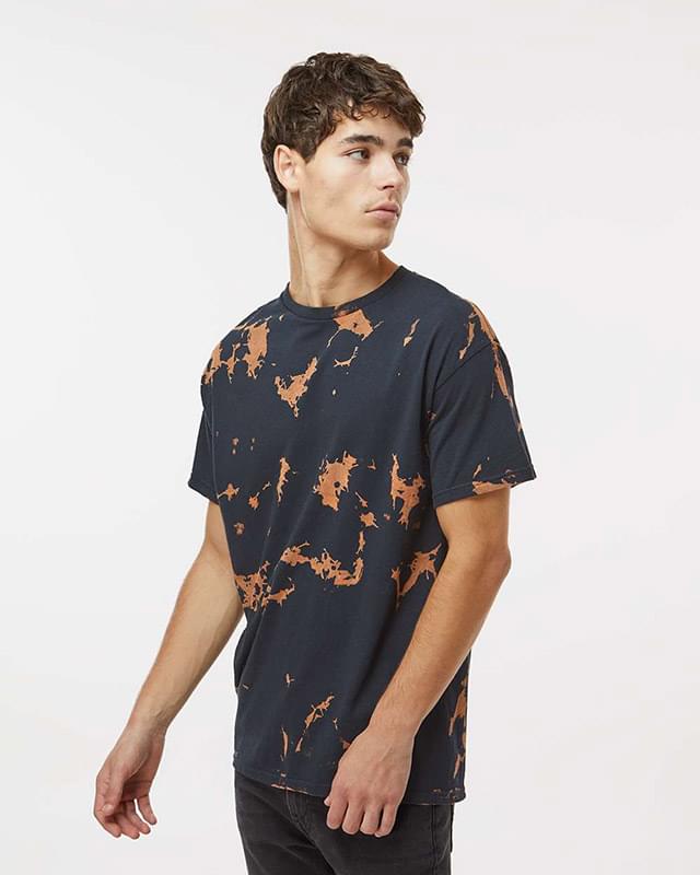 Unisex Bleach Out Dyed T-Shirt