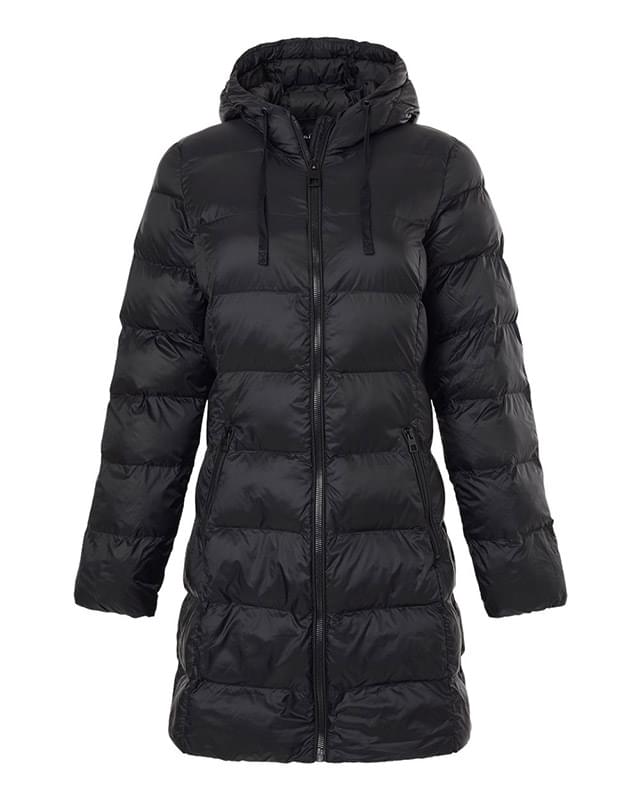 Women's Poly-filled 3/4 Length Coat