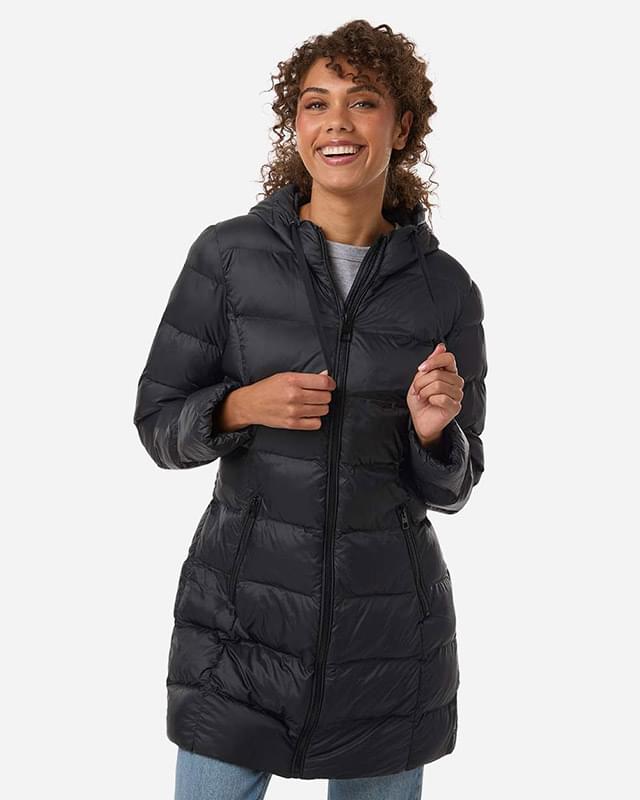 Women's Poly-filled 3/4 Length Coat Women's Poly-filled 3/4 Length Coat