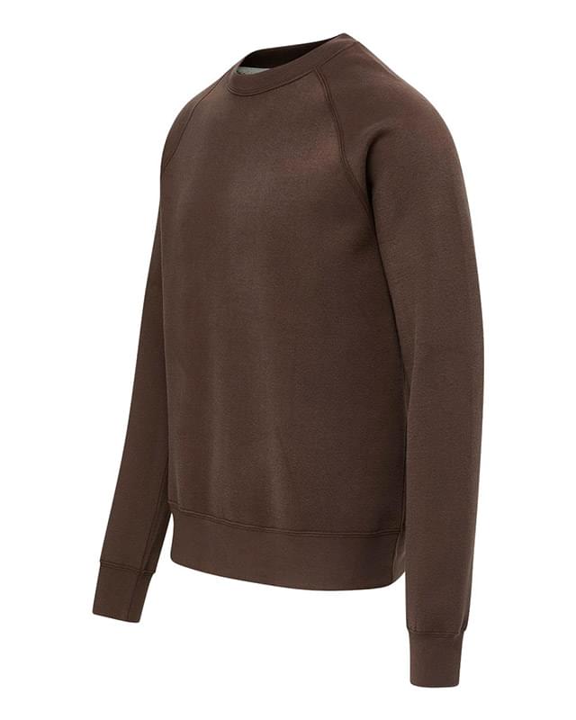 Men's Vintage Fleece Raglan Crewneck Sweatshirt
