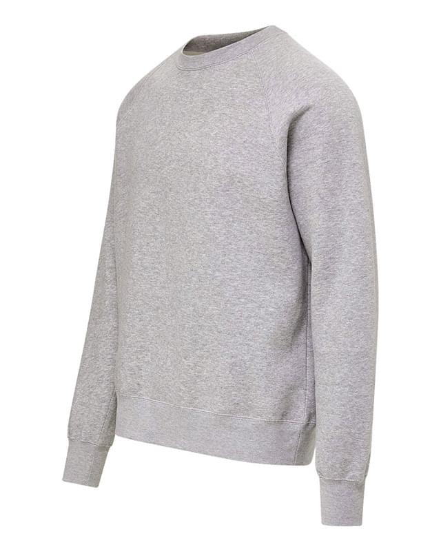 Men's Vintage Fleece Raglan Crewneck Sweatshirt