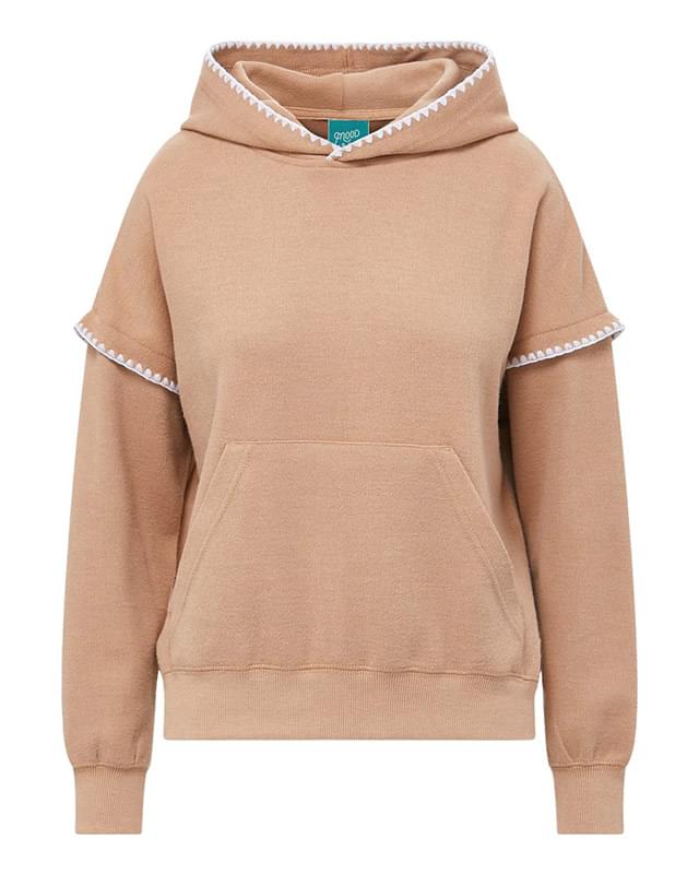 Women's Mood & Vibe™ Teegan Crafty Hooded Sweatshirt
