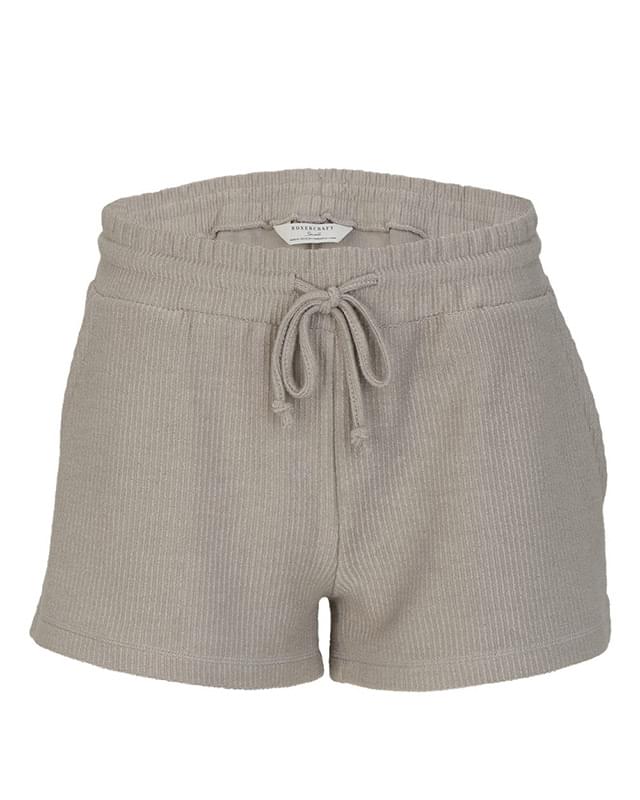 Women's Ribbed Knit Shorts