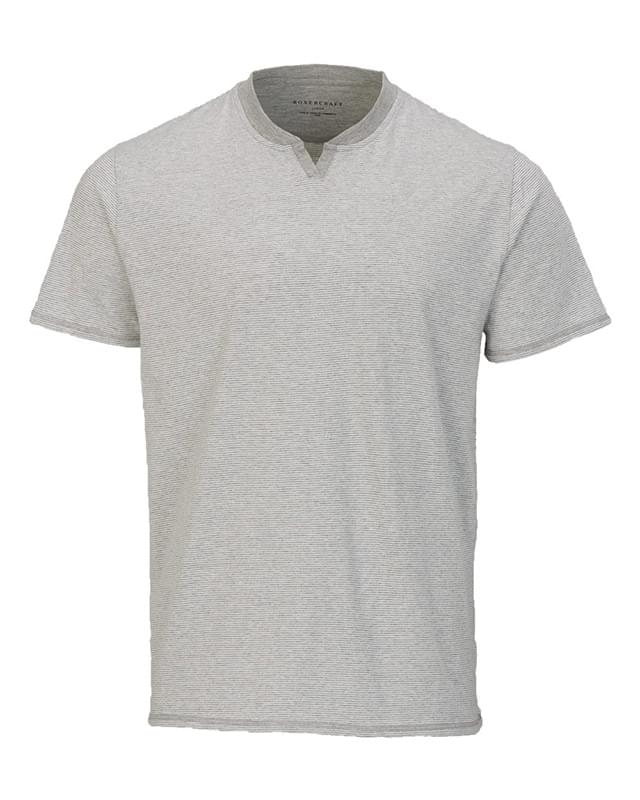 Striped V-Notch T-Shirt