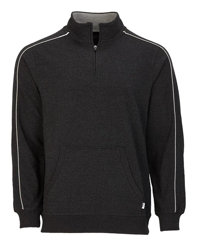 French Terry Quarter-Zip Pullover