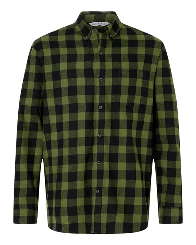 Men's Flannel Button Down Shirt