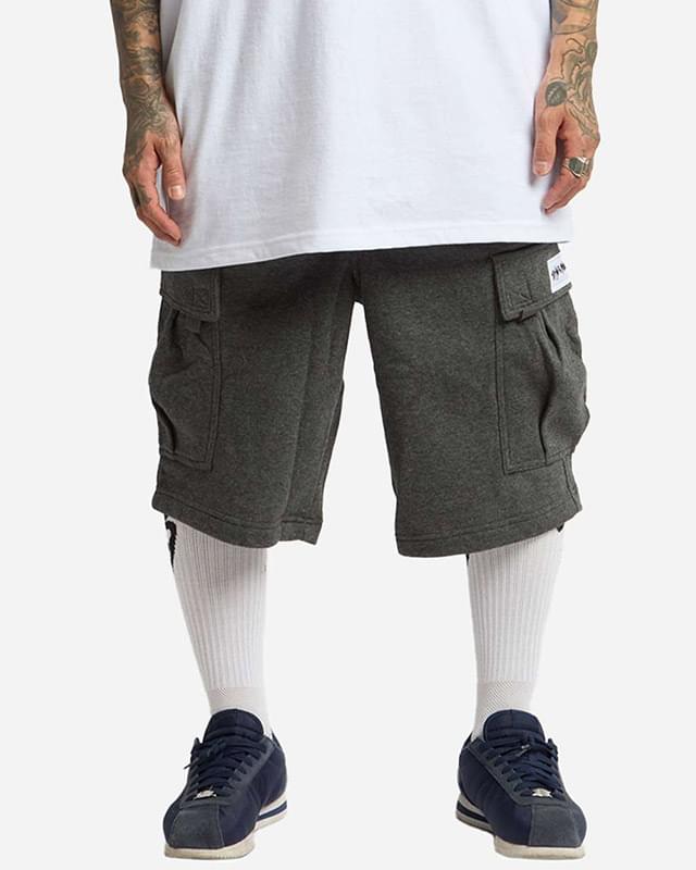 Fleece Cargo Shorts