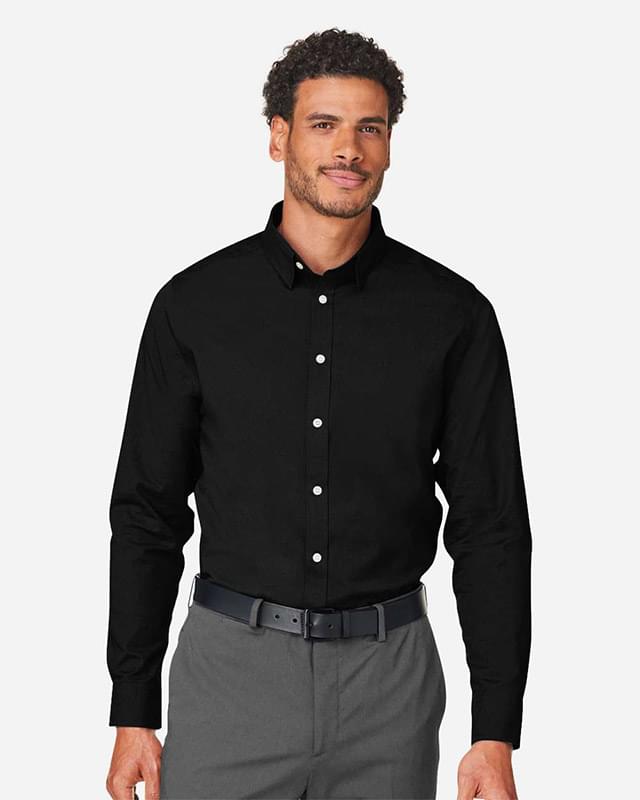 Men's CrownLux Performance® Spencer Poplin Dress Shirt