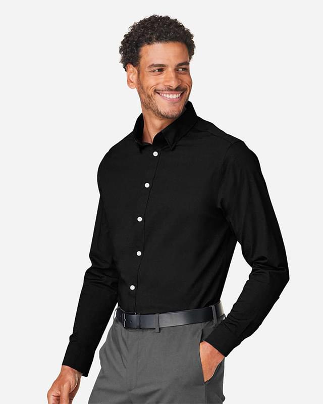 Men's CrownLux Performance® Spencer Poplin Dress Shirt