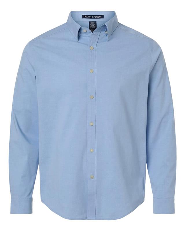 Men's CrownLux Performance® Spencer Poplin Dress Shirt