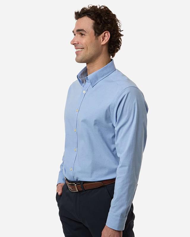 Men's CrownLux Performance® Spencer Poplin Dress Shirt