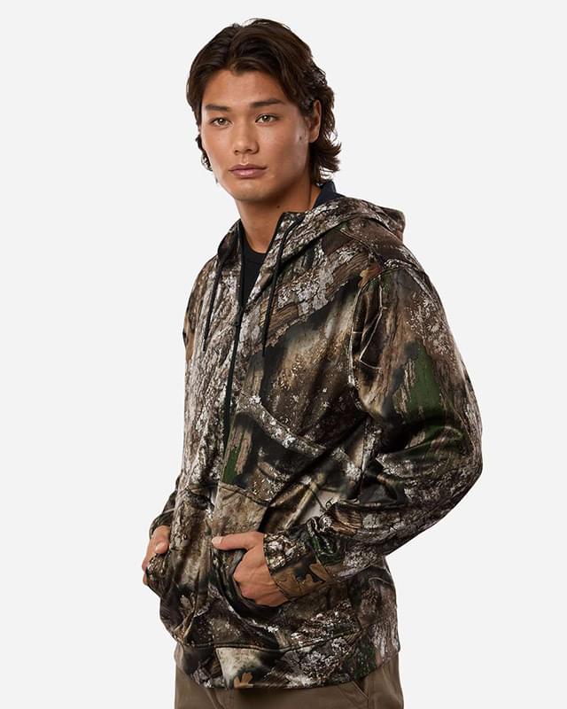 Unisex Realtree® Performance Full-Zip Hooded Sweatshirt