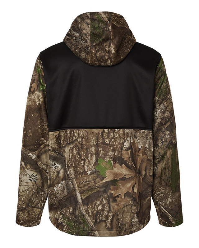 Unisex Realtree® Performance Colorblocked Full-Zip Hooded Sweatshirt