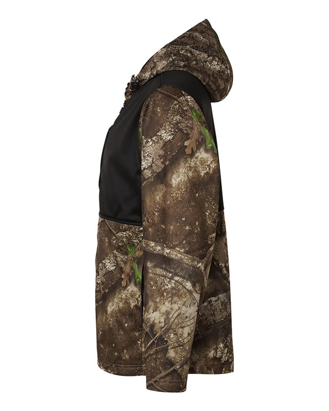 Unisex Realtree® Performance Colorblocked Full-Zip Hooded Sweatshirt
