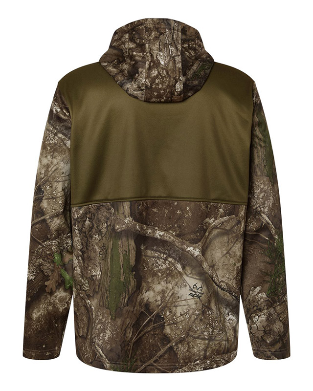 Unisex Realtree® Performance Colorblocked Full-Zip Hooded Sweatshirt