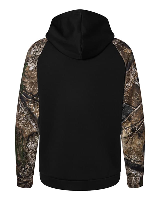 Unisex Realtree® Performance Colorblocked Hooded Sweatshirt