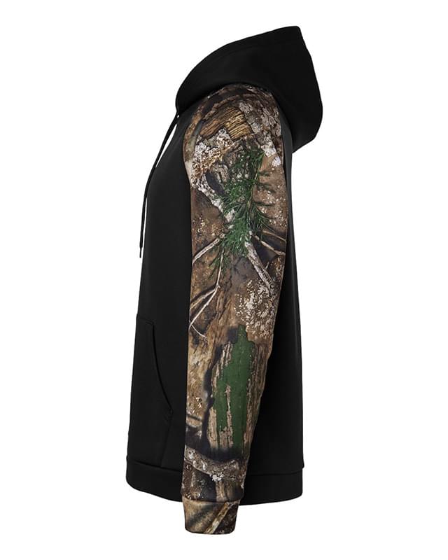 Unisex Realtree® Performance Colorblocked Hooded Sweatshirt