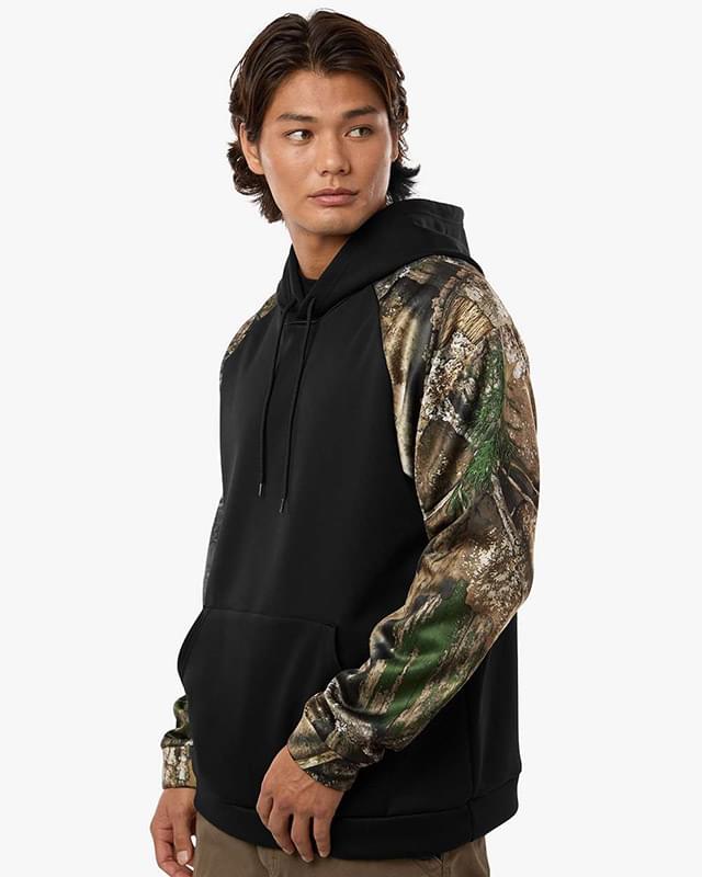 Unisex Realtree® Performance Colorblocked Hooded Sweatshirt