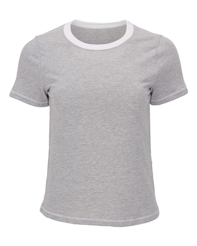 Women's Contrast Stitch Baby Tee