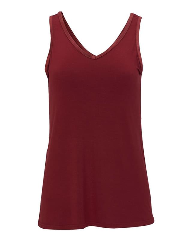 Women's Bamboo V-Neck Tank Top
