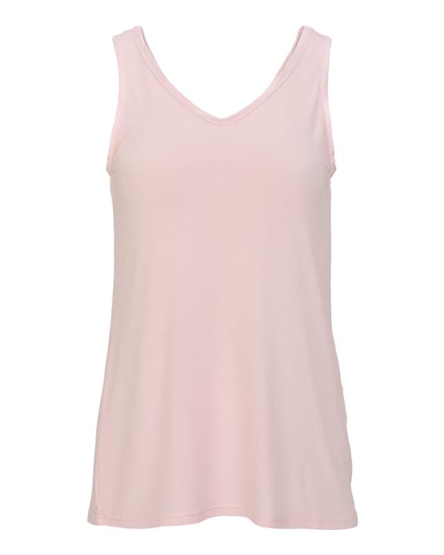Women's Bamboo V-Neck Tank Top