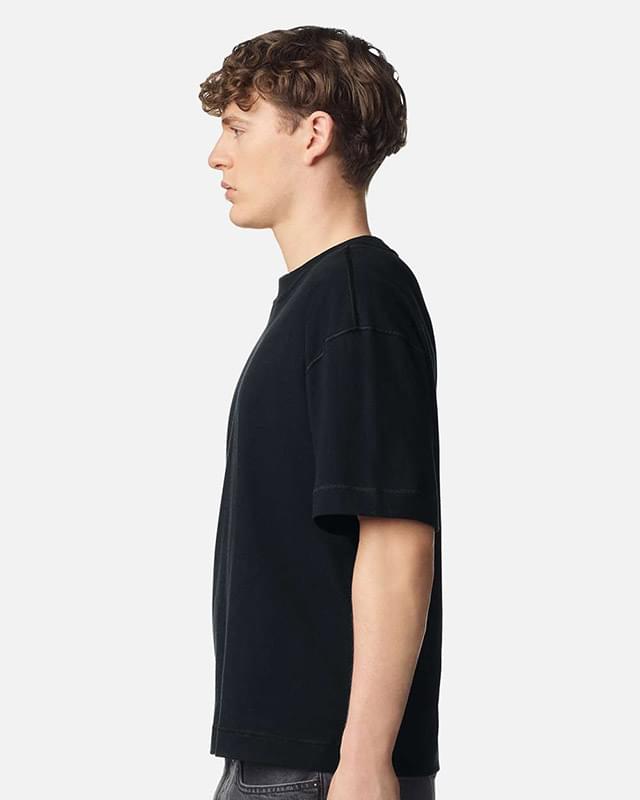 Unisex Heavyweight Cotton Mid-Length Tee