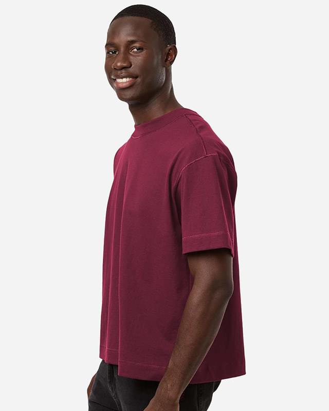 Unisex Heavyweight Cotton Mid-Length Tee