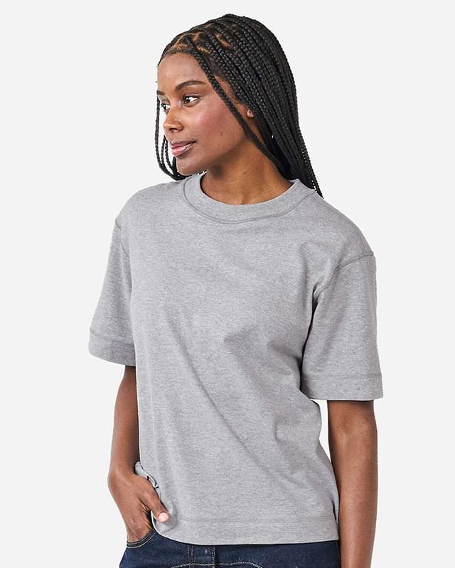 Unisex Heavyweight Cotton Mid-Length Tee