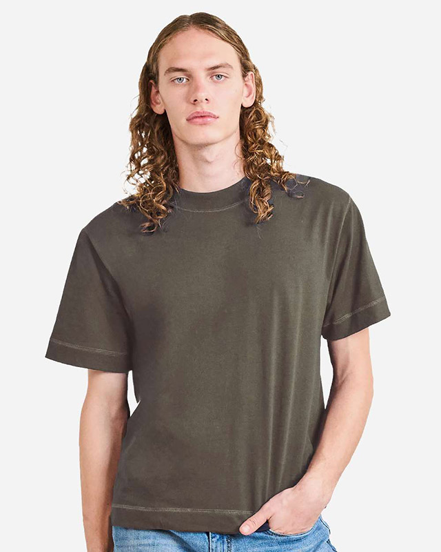 Unisex Heavyweight Cotton Mid-Length Tee