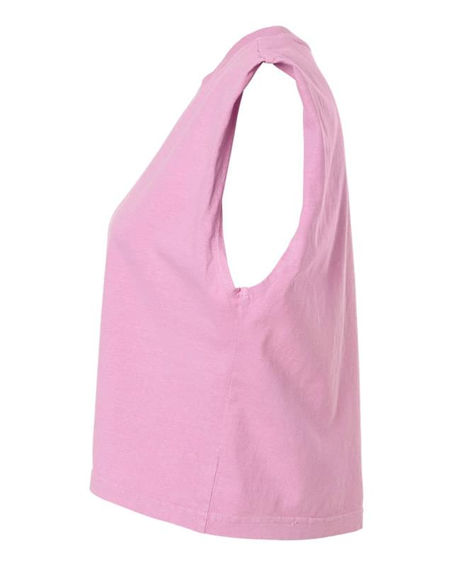Women's Garment-Dyed Heavyweight Muscle Tee