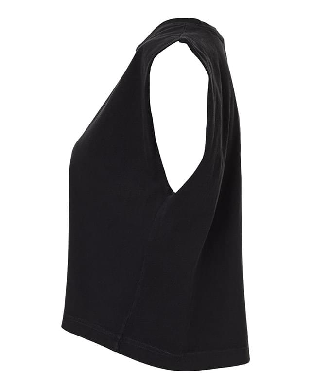 Women's Garment-Dyed Heavyweight Muscle Tee