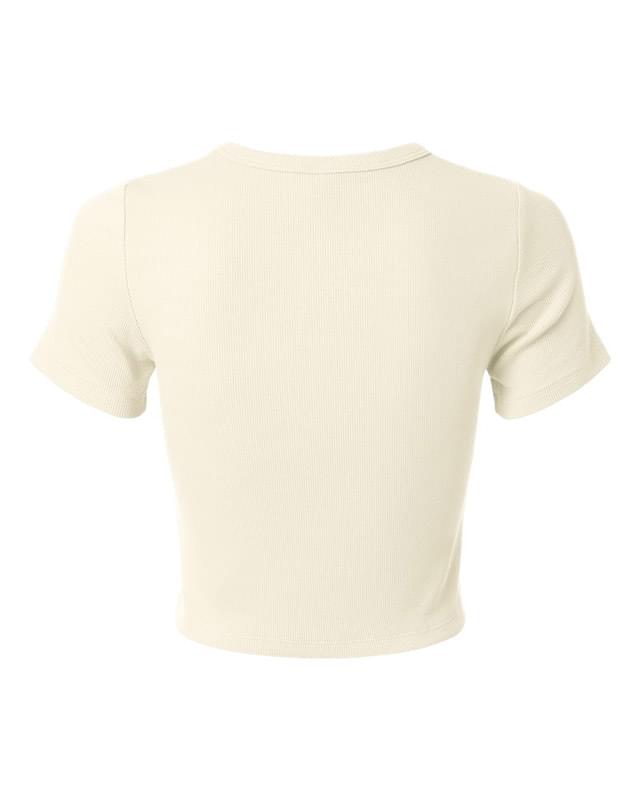 Women's Baby Rib Cropped Tee