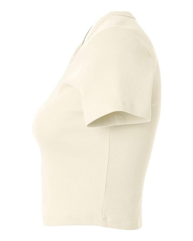 Women's Baby Rib Cropped Tee