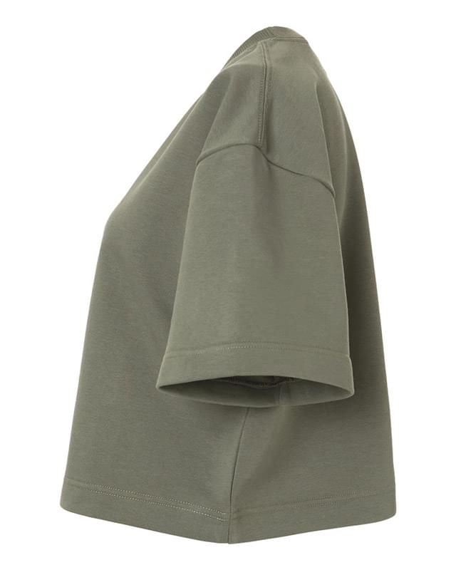 Women's French Terry Mid-Length Boxy Top