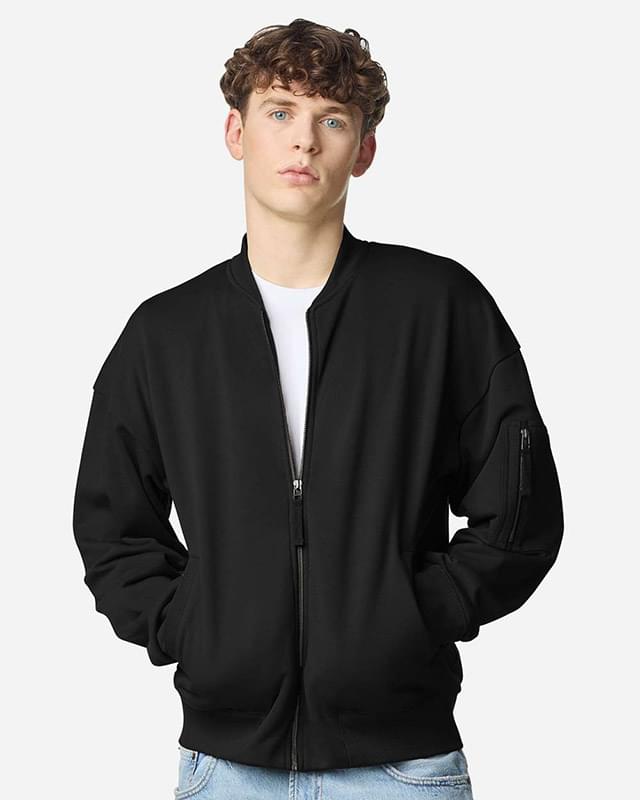 Unisex French Terry Bomber Jacket