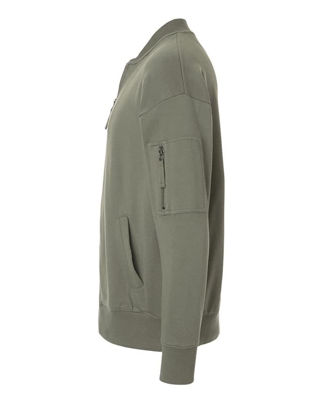 Unisex French Terry Bomber Jacket