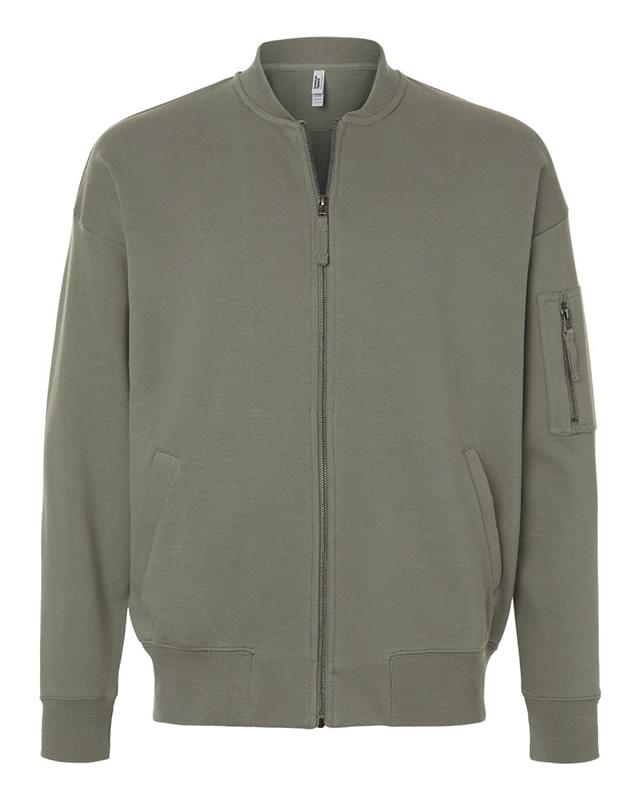 Unisex French Terry Bomber Jacket