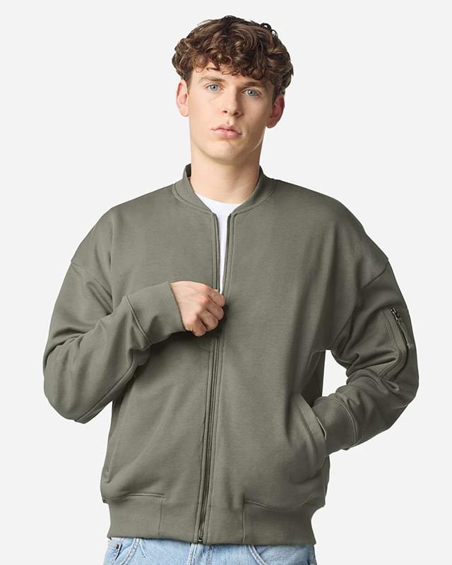 Unisex French Terry Bomber Jacket