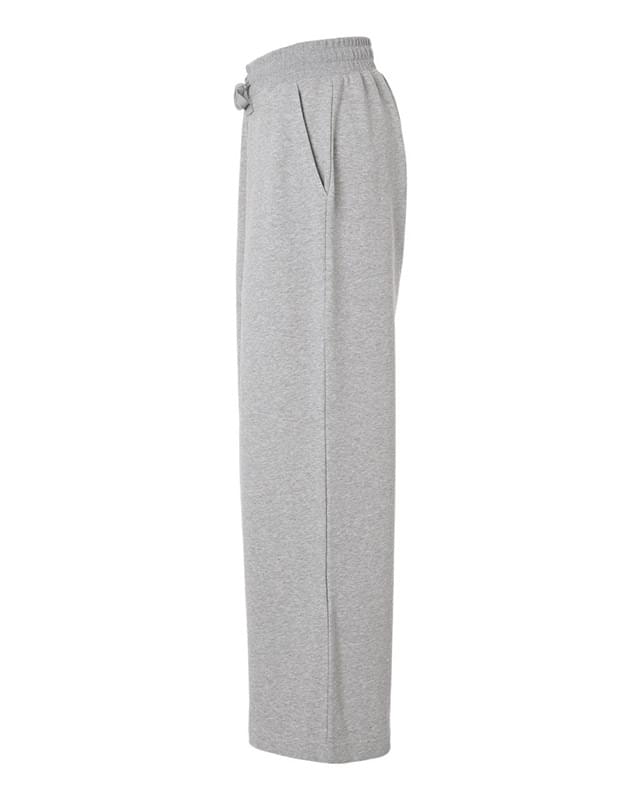 Women's French Terry Wide Leg Pants