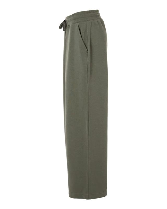 Women's French Terry Wide Leg Pants