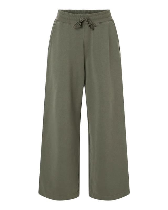 Women's French Terry Wide Leg Pants
