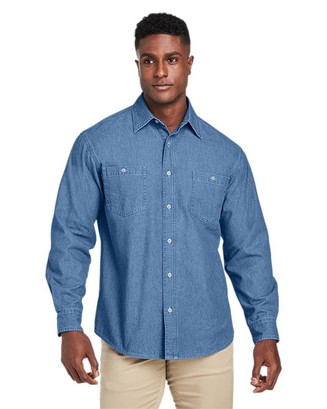 Unisex Denim Shirt Jacket