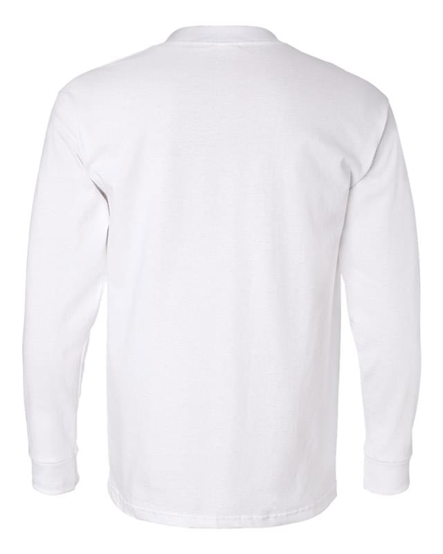 USA-Made Long Sleeve Pocket T-Shirt