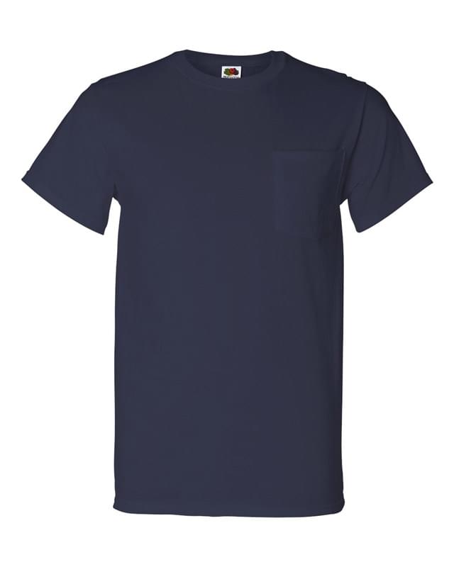 Fruit of the Loom Unisex HD Cotton T-Shirt with a Pocket