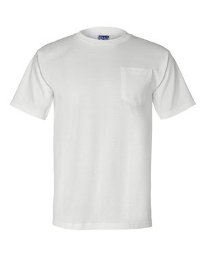 Union-Made Short Sleeve T-Shirt with a Pocket