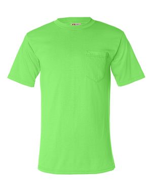 USA-Made 50/50 Short Sleeve T-Shirt with a Pocket