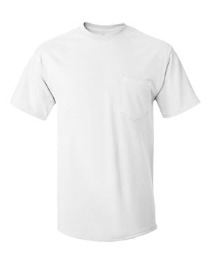 Tagless T-Shirt with a Pocket