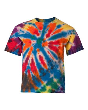 Youth Rainbow Cut-Spiral T-Shirt