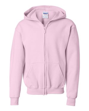 Heavy Blend Youth Full-Zip Hooded Sweatshirt