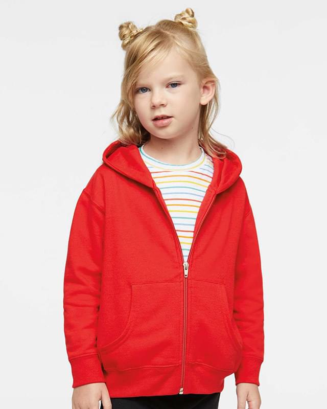 Toddler Full-Zip Fleece Hooded Sweatshirt